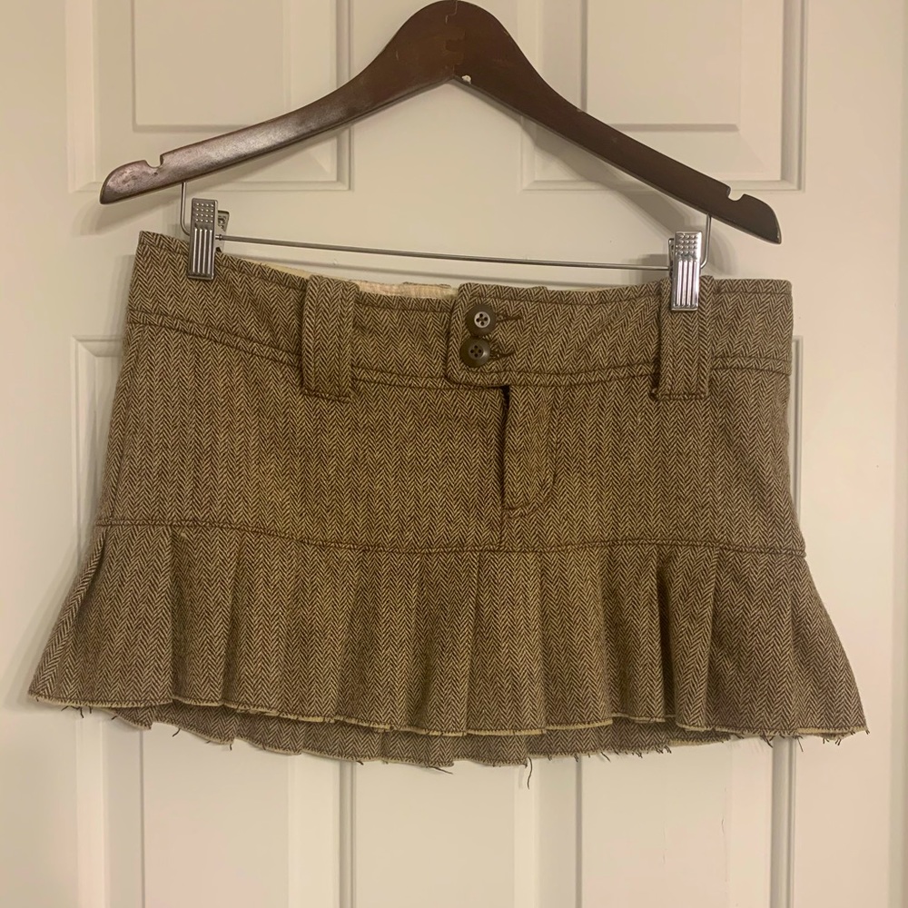 Herringbone Abercrombie & Fitch Skirt